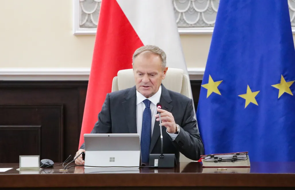 Premier Donald Tusk, fot. PAP/Tomasz Gzell