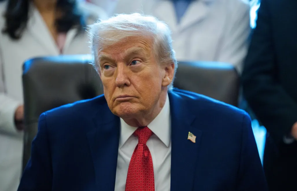 Donald Trump. Fot. PAP/EPA/AARON SCHWARTZ / POOL