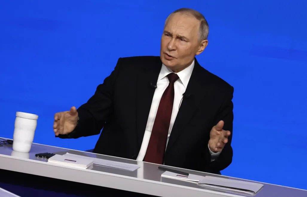 Володимир Путін. Fot. PAP/EPA/SERGEI ILNITSKY