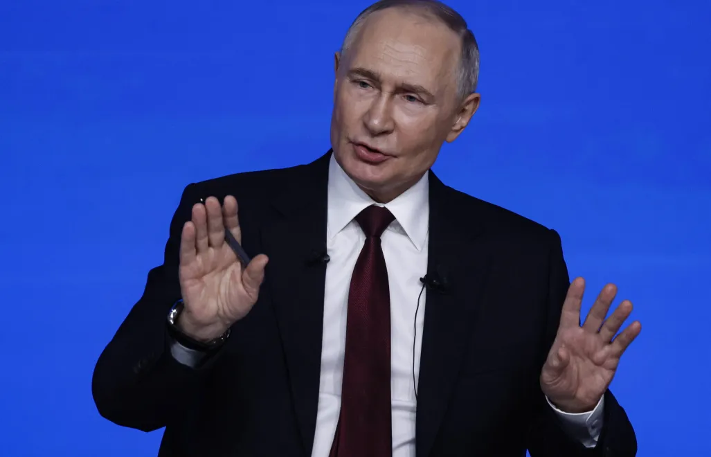  Президент России Владимир Путин. Fot. PAP/EPA/ SERGEI ILNITSKY