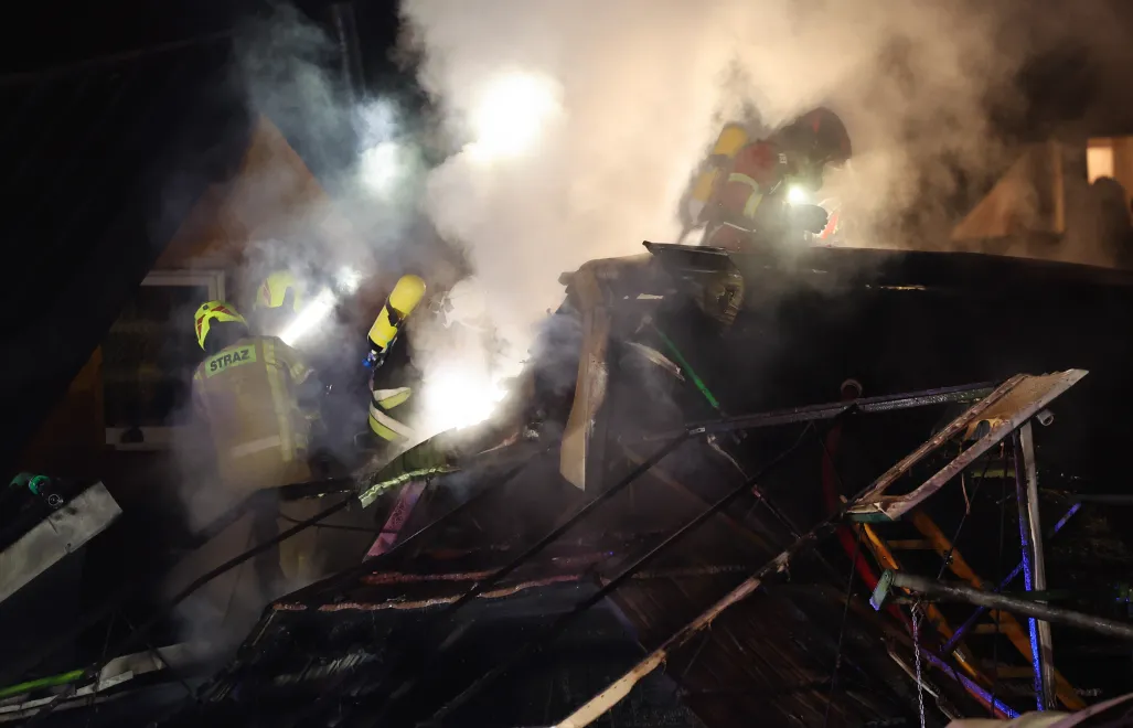 PSP: w pożarze nikt nie ucierpiał. Fot. PAP/	Grzegorz Momot (zdjęcie ilustracyjne)