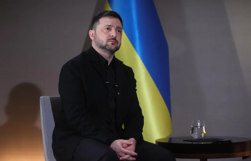 Prezydent Ukrainy Wołodymyr Zełenski. Fot. PAP/Leszek Szymański