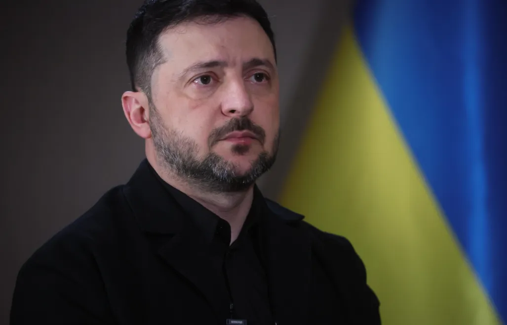 Володимир Зеленський. Fot. PAP/Leszek Szymański