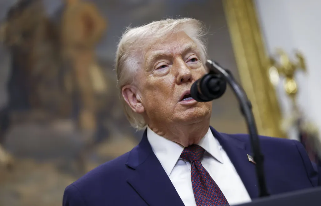 Дональд Трамп. Fot. PAP/EPA/WILL OLIVER / POOL 