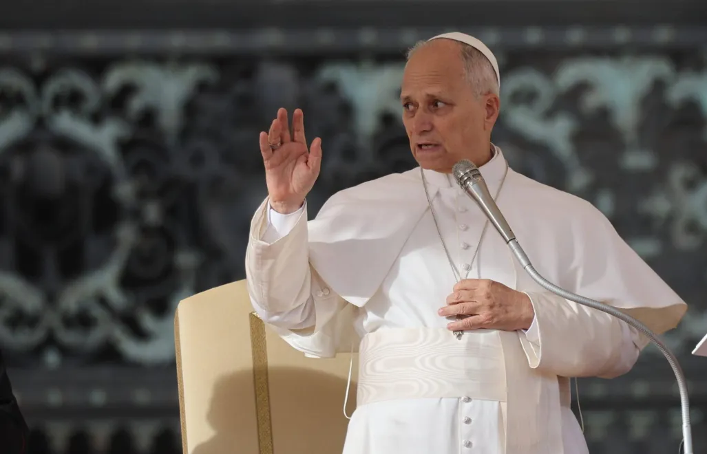 Papież Leon XIV. Fot. PAP/EPA/MASSIMO PERCOSSI