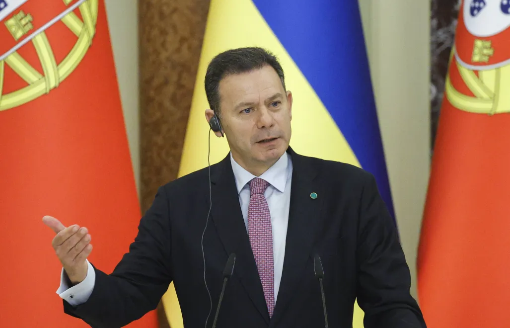 Премьер-министр Португалии Луис Монтенегро. Fot. PAP/EPA/SERGEY DOLZHENKO