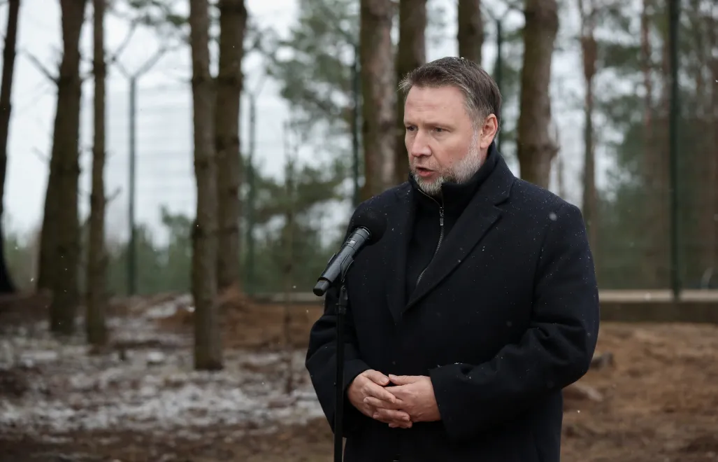 Очільник МВСіА Польщі Марцін Кєрвінський. Fot. PAP/Artur Reszko