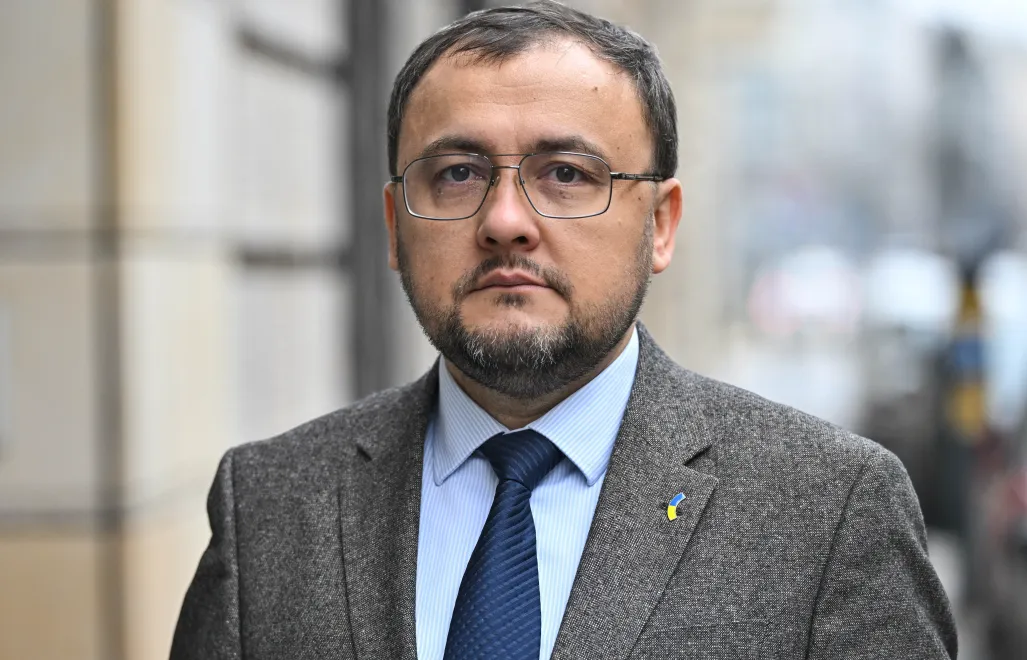 Посол Украины в Польше Василий Боднар. Fot. PAP/Radek Pietruszka