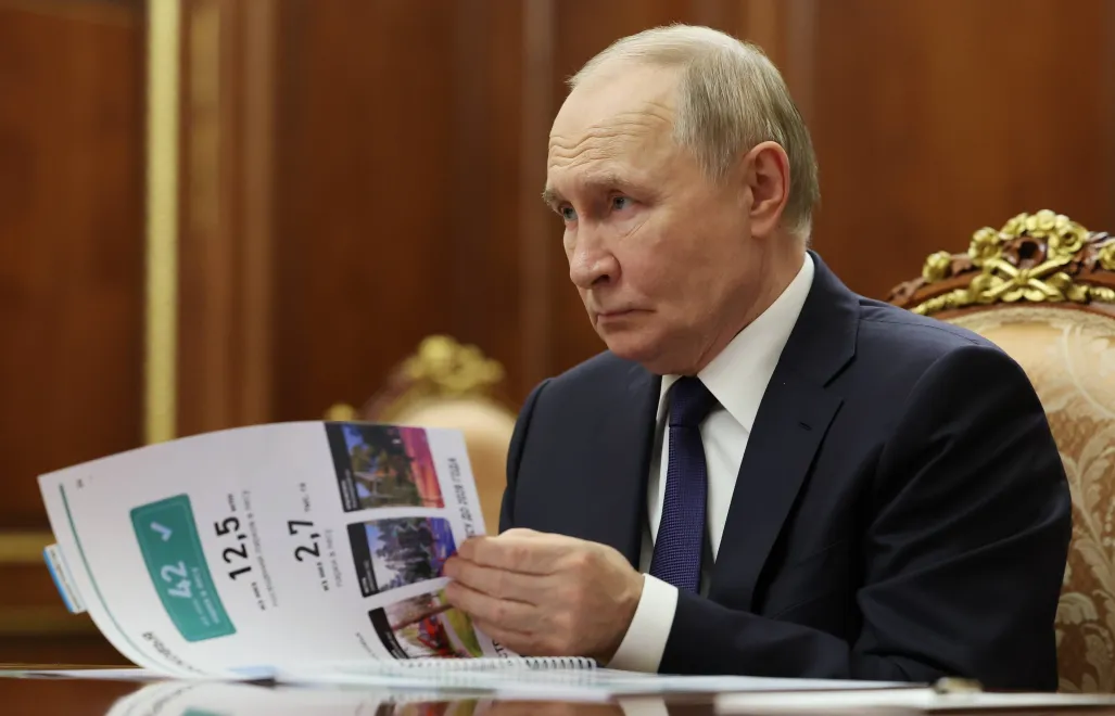 Władimir Putin, fot. PAP/EPA/SPUTNIK POOL/MIKHAIL METZEL/SPUTNIK/KREMLIN / POOL