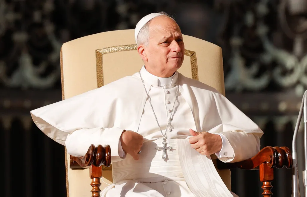 Papież Leon XIV Fot. PAP/EPA/GIUSEPPE LAMI