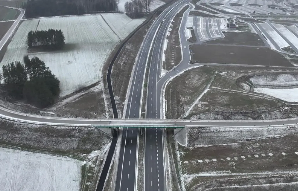 GDDKiA zapowiada, że w 2026 r. planowane jest oddanie do ruchu kilku kolejnych odcinków S19. Fot. GDDKiA