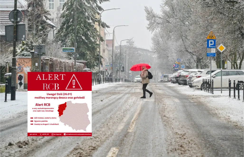 Trudne warunki na drogach. Fot. Fot. PAP/Marcin Bielecki