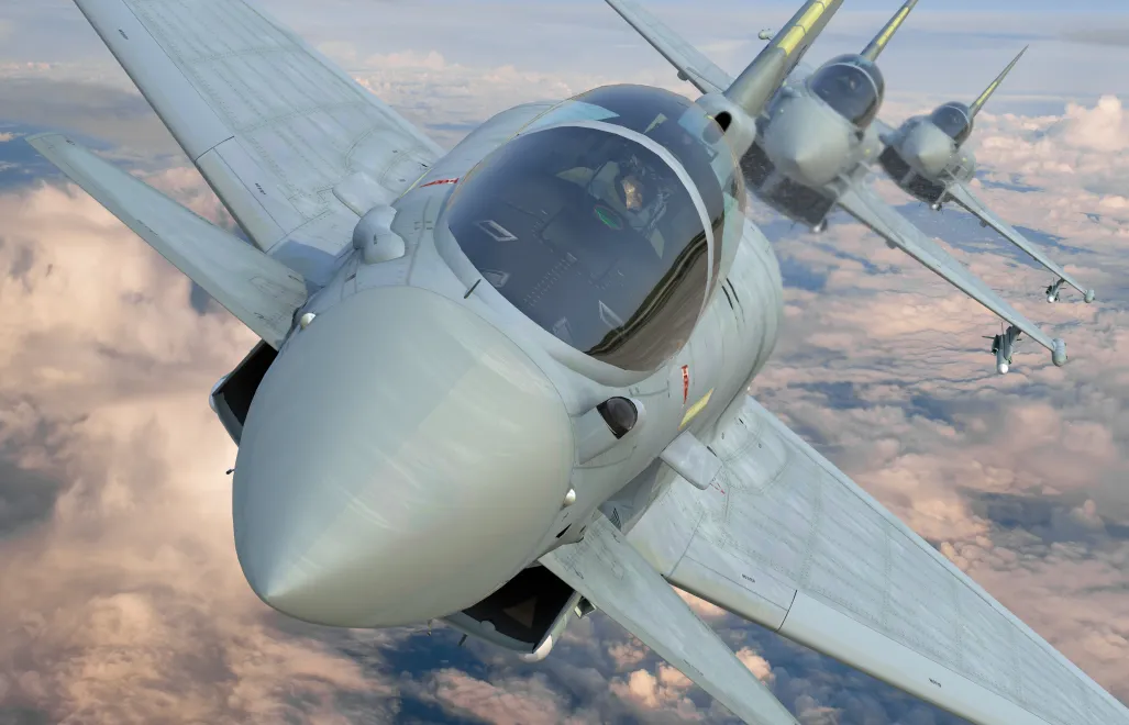 Myśliwce Typhoon.  Fot. Adobe Stock/Mike Mareen (zdjęcie ilustracyjne)