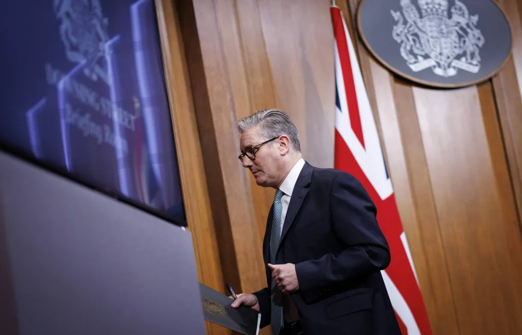 Keir Starmer. Fot. PAP/EPA/	TOLGA AKMEN / POOL