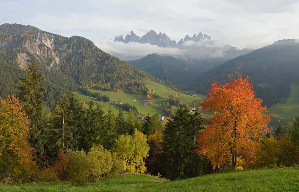 Val di Funes. Fot. Wikipedia Commons/Wolfgang Moroder
