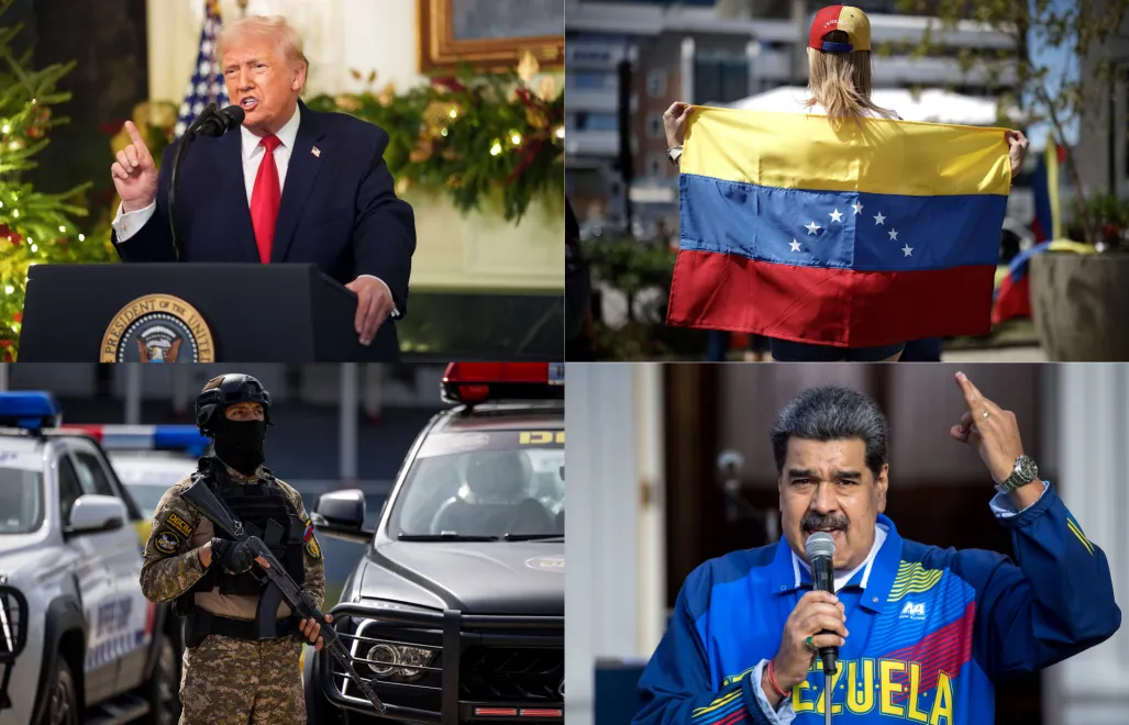 Sytuacja w Wenezueli (zdjęcie ilustracyjne). Fot. EPA/Miguel Gutierrez/JEFFREY ARGUEDAS/Doug Mills / POOL