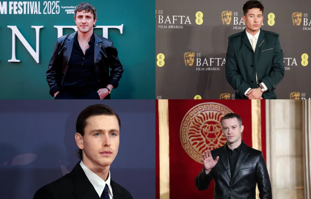Paul Mescal, Barry Keoghan, Harris Dickinson oraz Joseph Quinn. Fot. EPA/TOLGA AKMEN/NEIL HALL/ANDY RAIN/ANDY RAIN