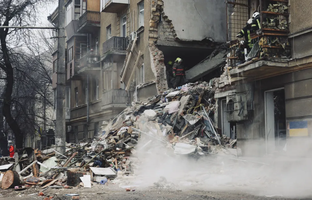 Atak na Odessę. Fot. EPA/STRINGER 