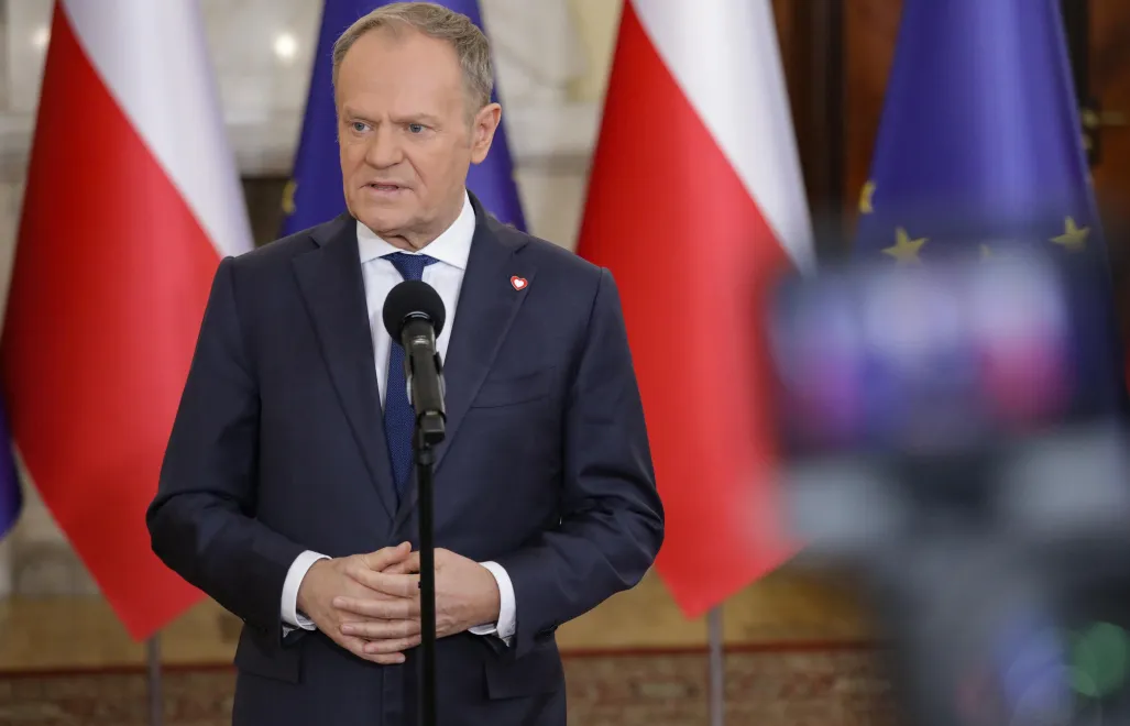 Premier Donald Tusk. Fot. PAP/Tomasz Gzell