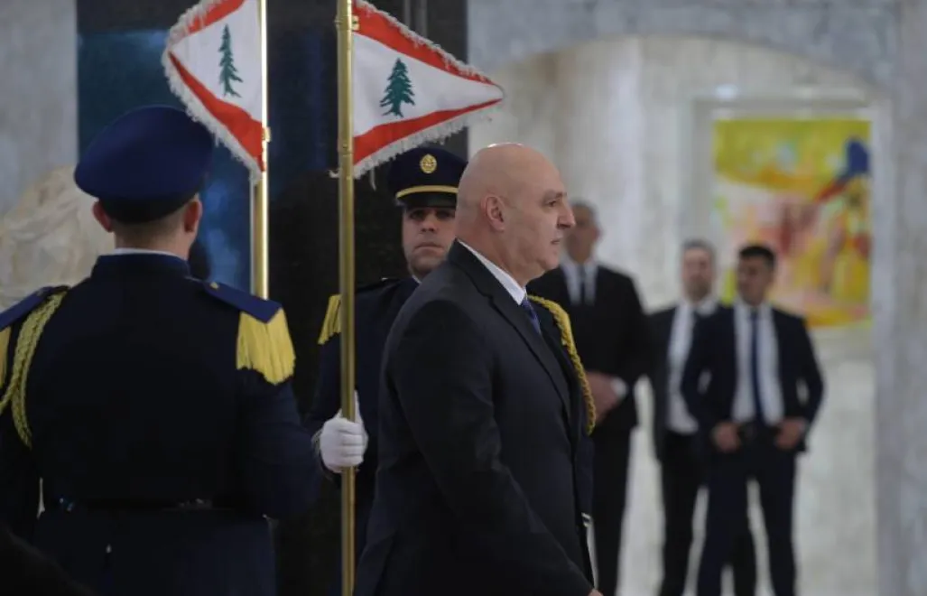 Prezydent Libanu Joseph Aoun. Fot. PAP/EPA/ WAEL HAMZEH