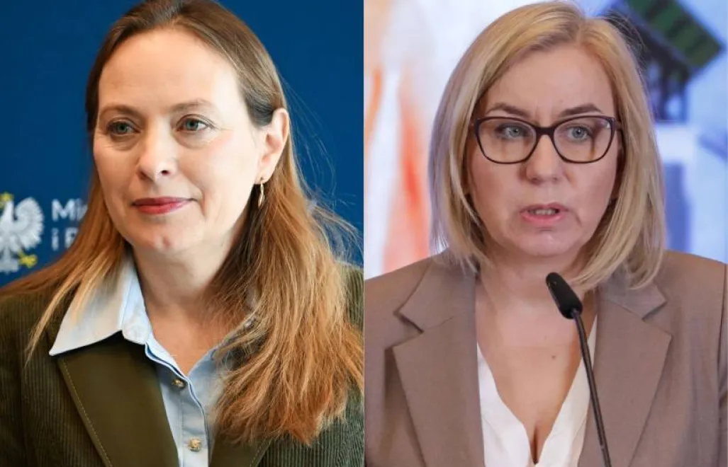 Katarzyna Pełczyńska-Nałęcz; Paulina Hennig-Kloska. Fot. PAP/Darek Delmanowicz/Tomasz Gzell