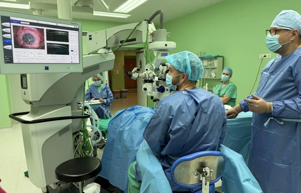 265 przeszczepów rogówki w Okręgowym Szpitalu Kolejowym w Katowicach w 2025 roku. Fot. FB/Okręgowy Szpital Kolejowy w Katowicach