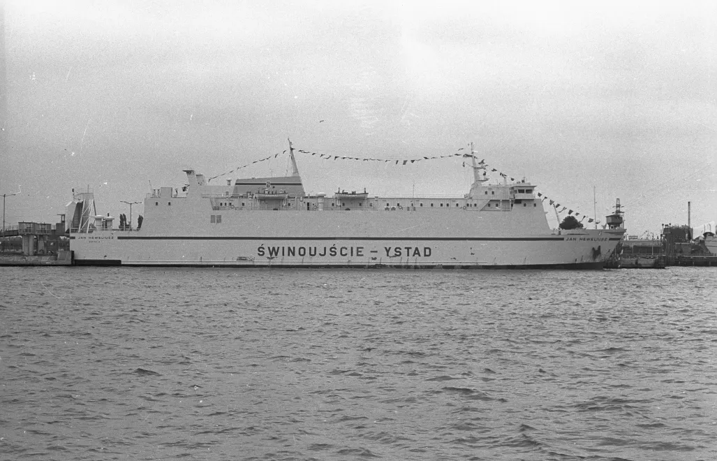 Prom Jan Heweliusz w 1976 roku Fot. PAP/Jerzy Undro