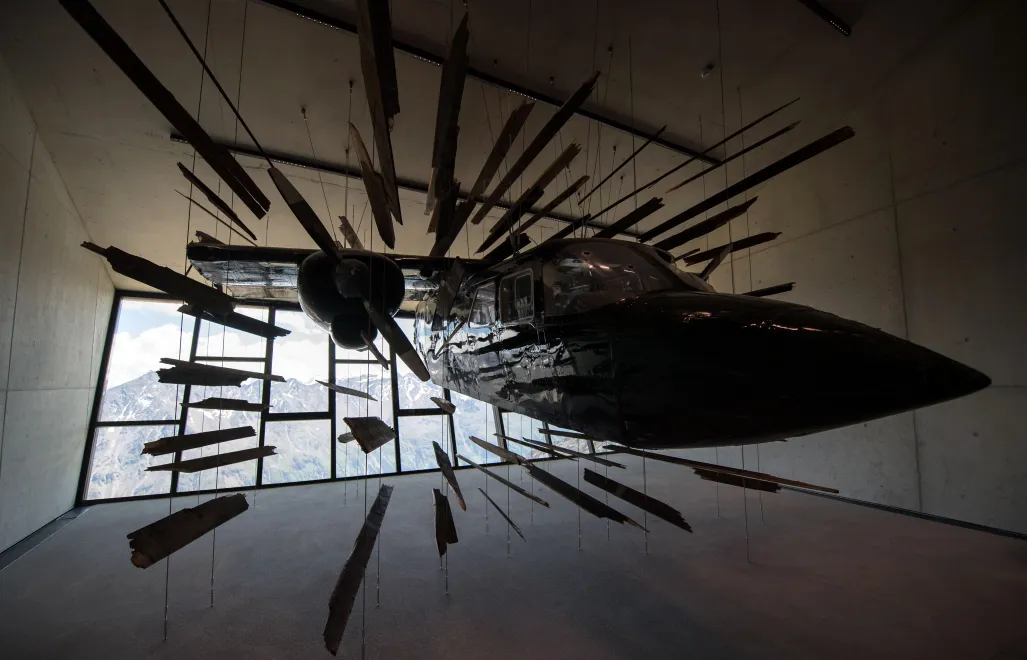 Muzeum Jamesa Bonda w Sölden Fot. PAP/EPA/DANIEL KOPATSCH