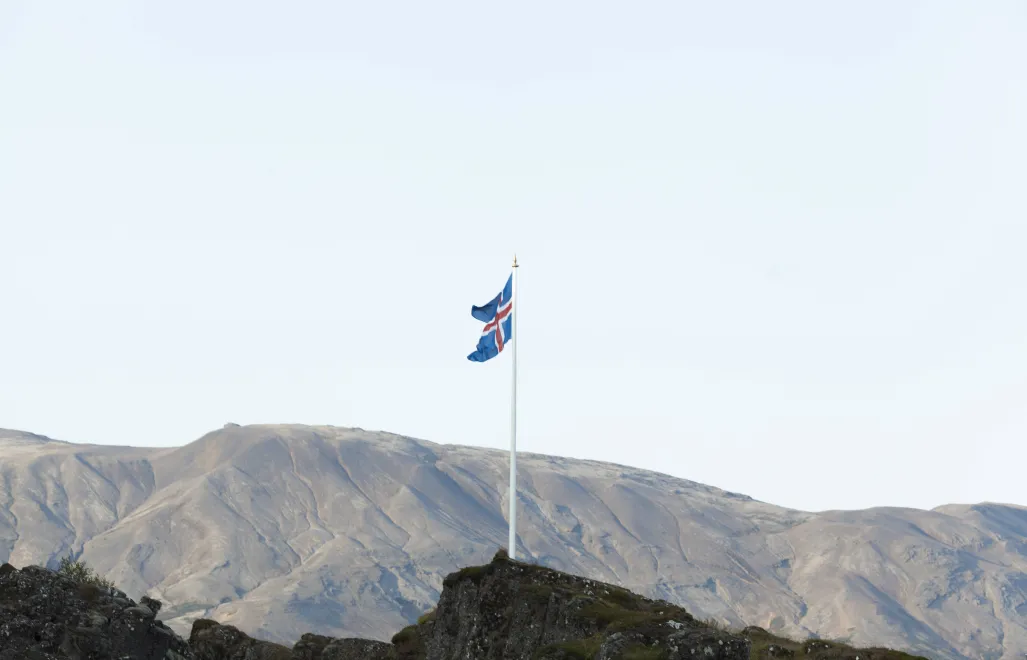 Flaga Islandii, zdjęcie ilustracyjne, fot. PAP/EPA/STR