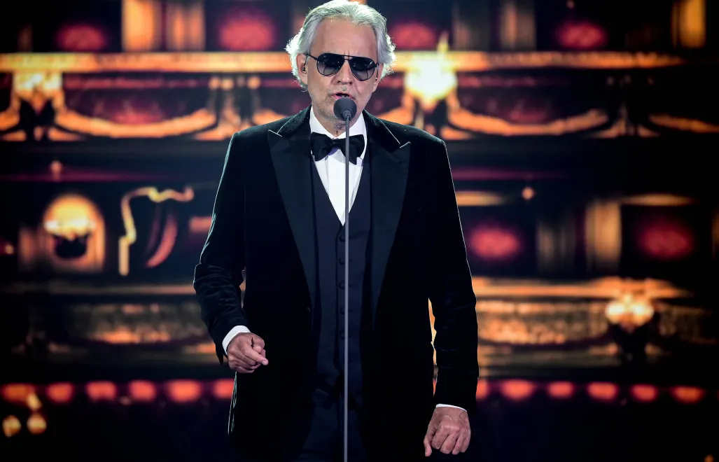 Andrea Bocelli. Fot. PAP/EPA/CLEMENS BILAN