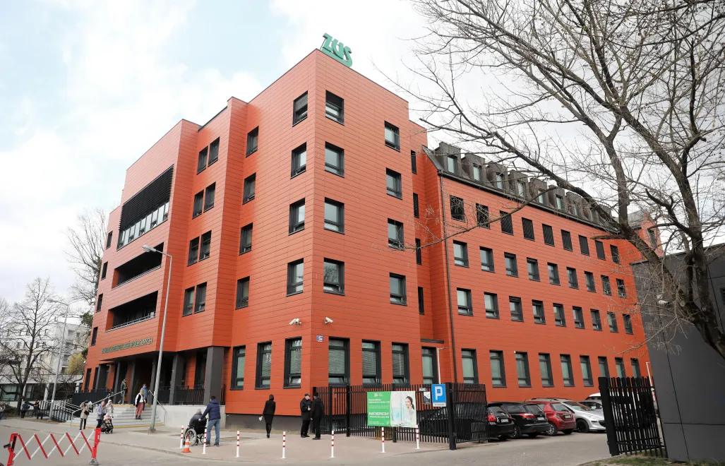 Офіс ZUS у Варшаві. Fot. PAP/Tomasz Gzell