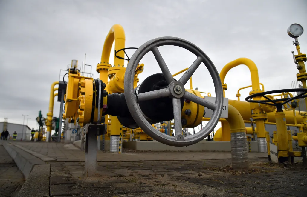 Газокомпресорна станція, фотоілюстрація. Fot. PAP/Marcin Bielecki