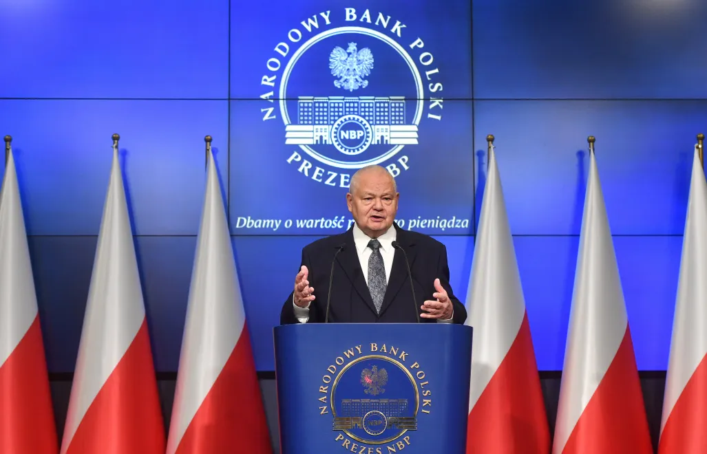 Adam Glapiński. Fot. PAP/Radek Pietruszka