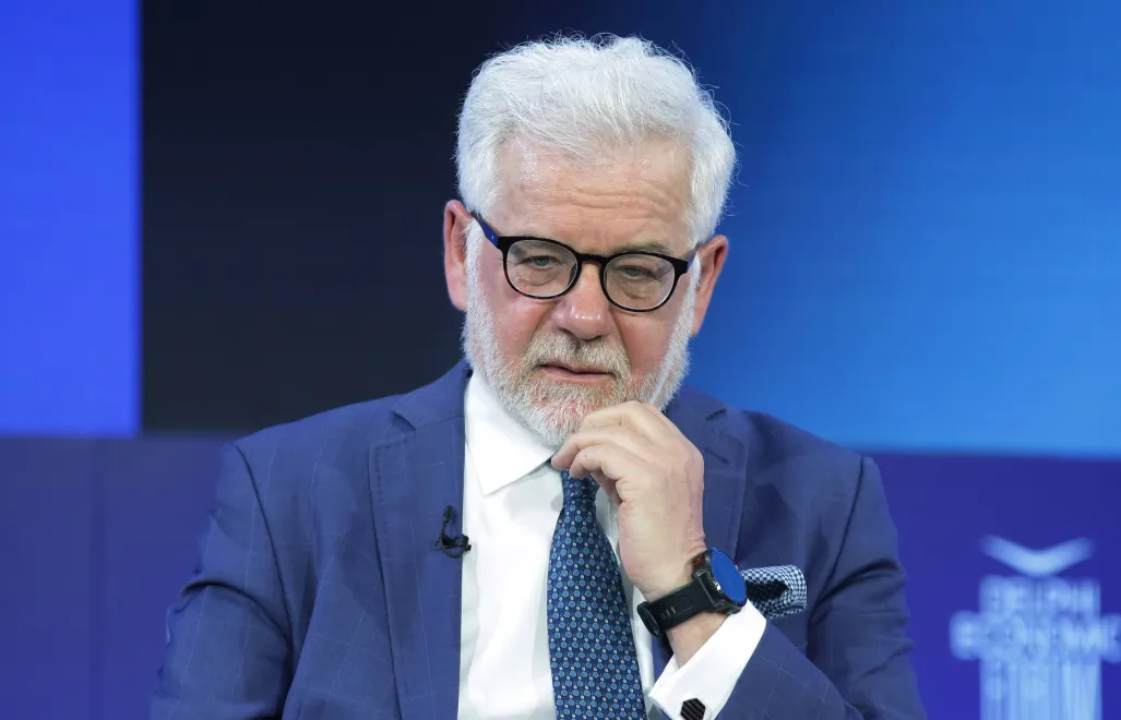 Były szef MSZ prof. Jacek Czaputowicz. Fot. PAP/EPA/VAIOS CHASIALIS