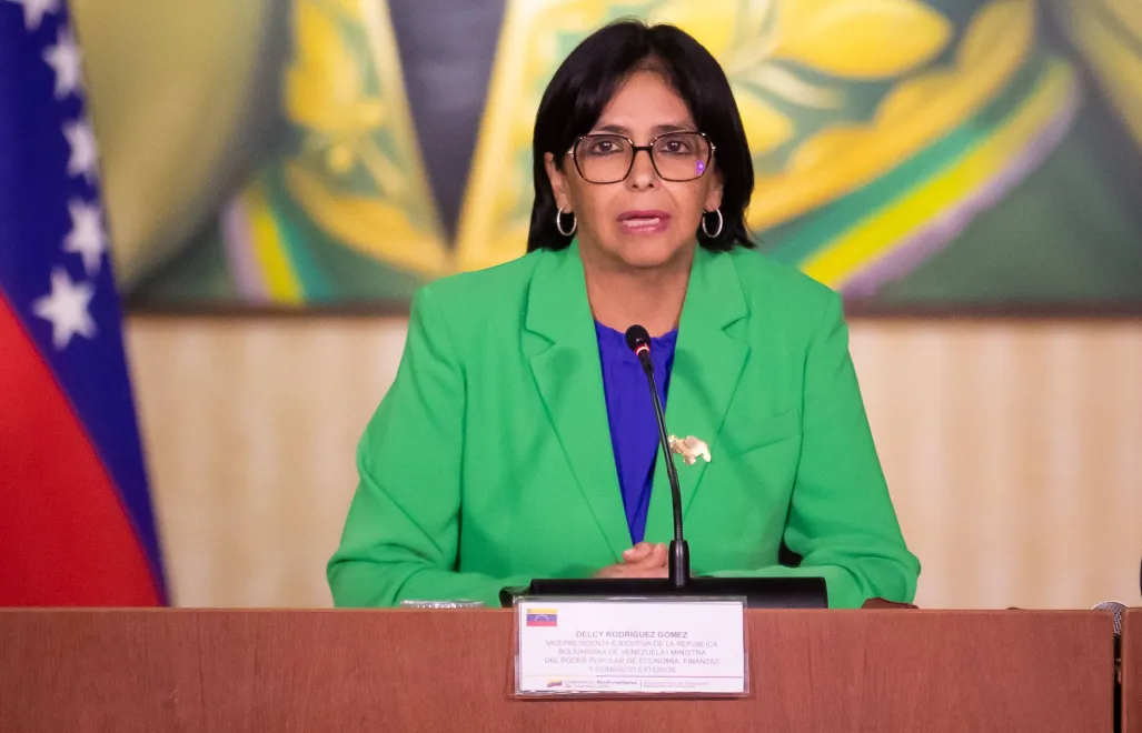 Delcy Rodriguez Fot. PAP/EPA/RAYNER PENA R