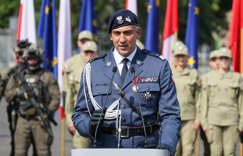 Komendant Służby Ochrony Państwa gen. bryg. SOP Radosław Jaworski. Fot. PAP/Paweł Supernak