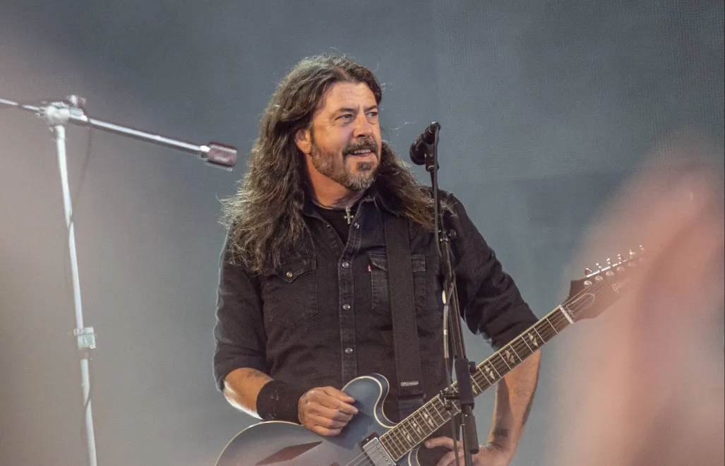 Dave Grohl Fot. PAP/EPA/HELLE ARENSBAK
