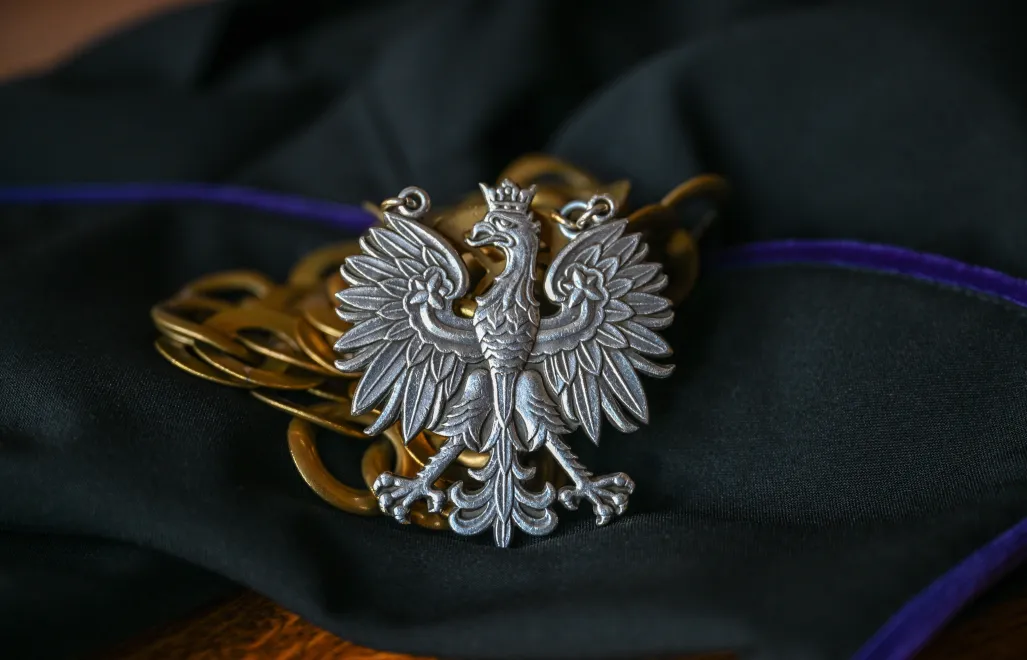 Łańcuch sędziowski. Zdj. ilustracyjne. Fot. PAP/Darek Delmanowicz