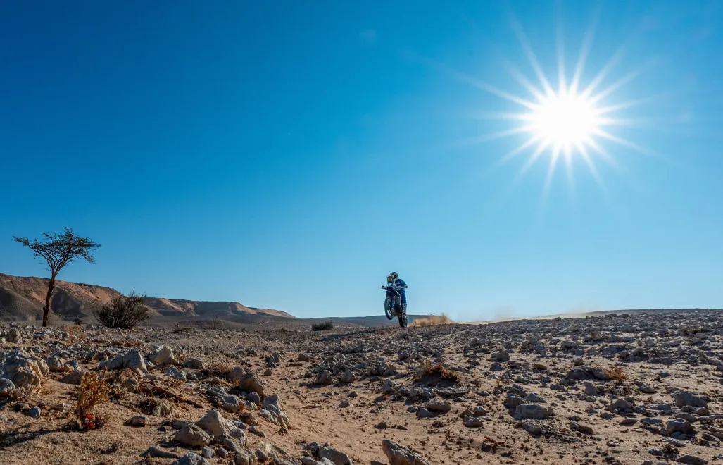 Rajd Dakar. Fot. EPA/Marie Hessel