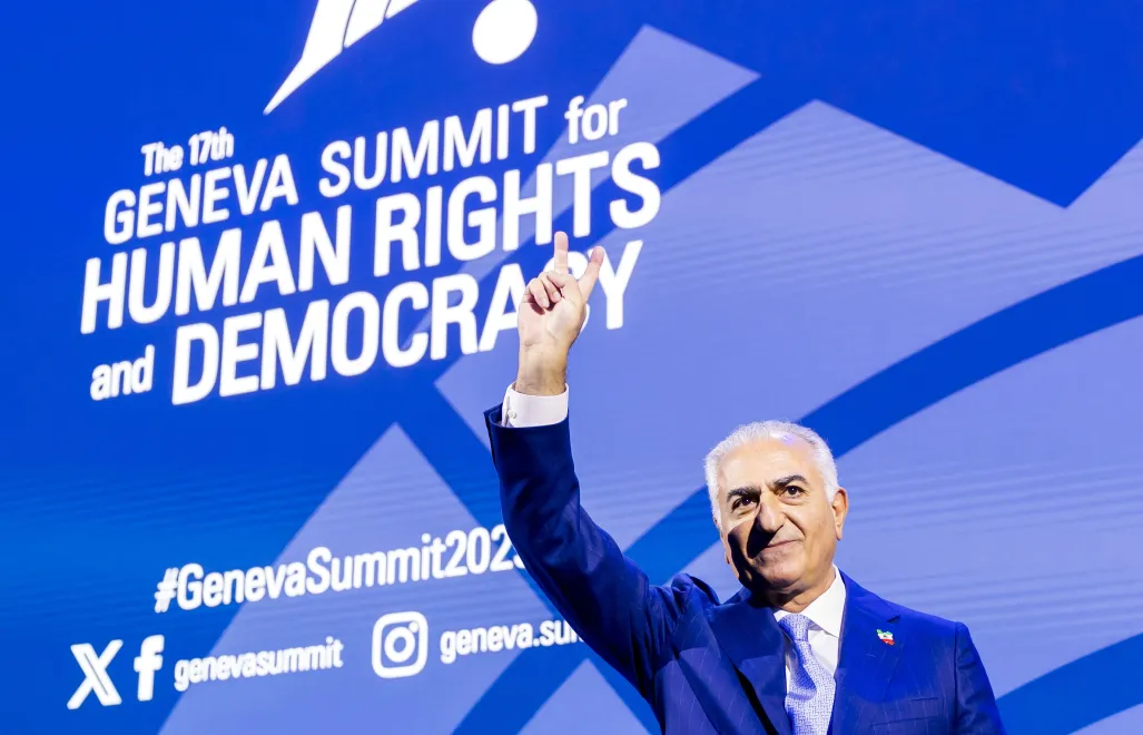 Reza Pahlawi. Fot. EPA/SALVATORE DI NOLFI