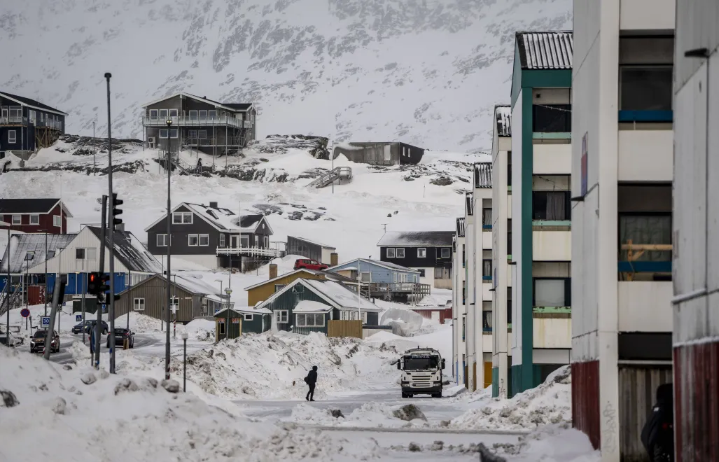 Столица Гренландии Нуук. Fot. PAP/EPA/Mads Claus Rasmussen