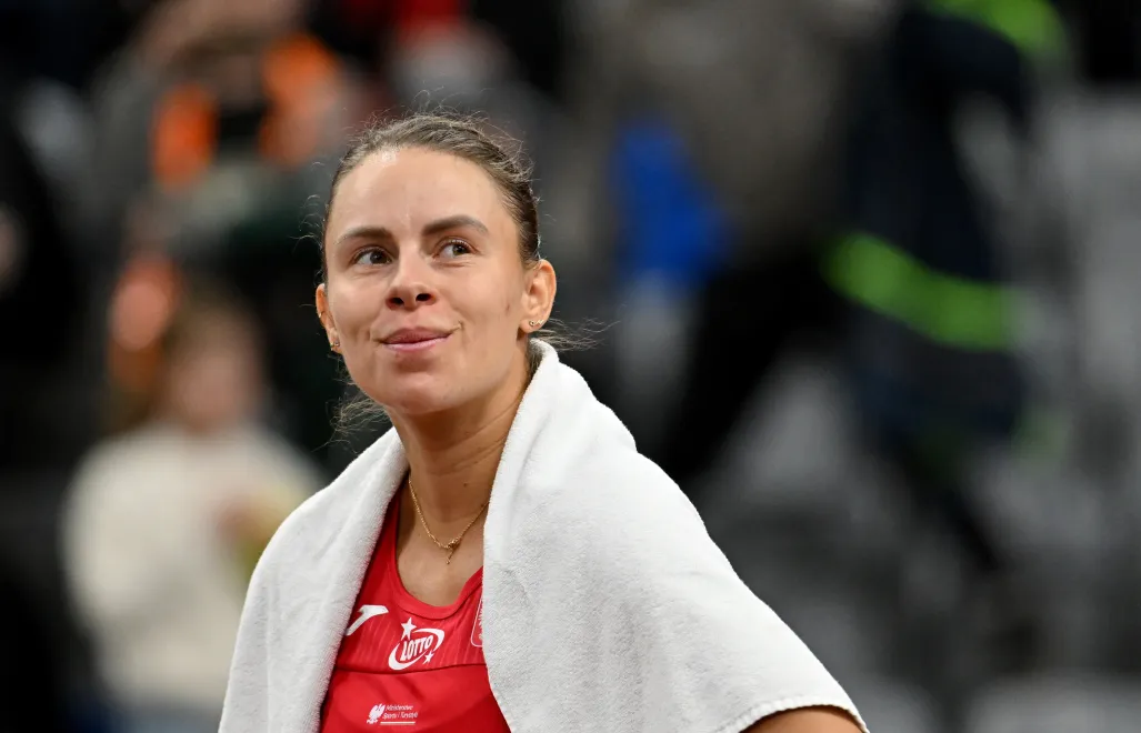 Magda Linette. Fot. PAP/Piotr Polak