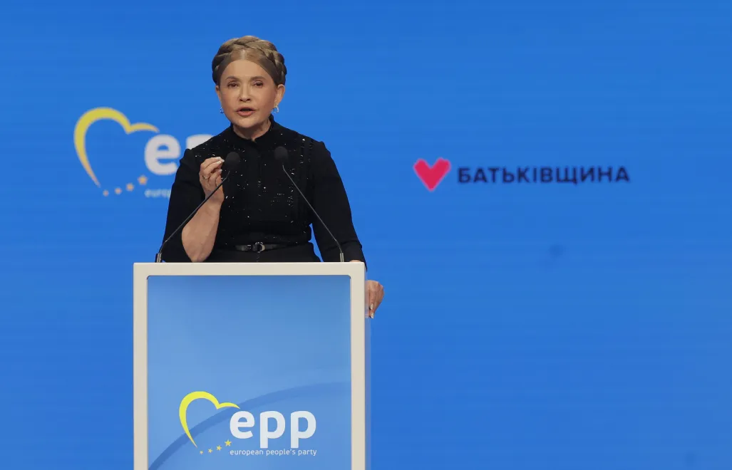 Юлія Тимошенко. Fot. PAP/EPA/KAI FORSTERLING