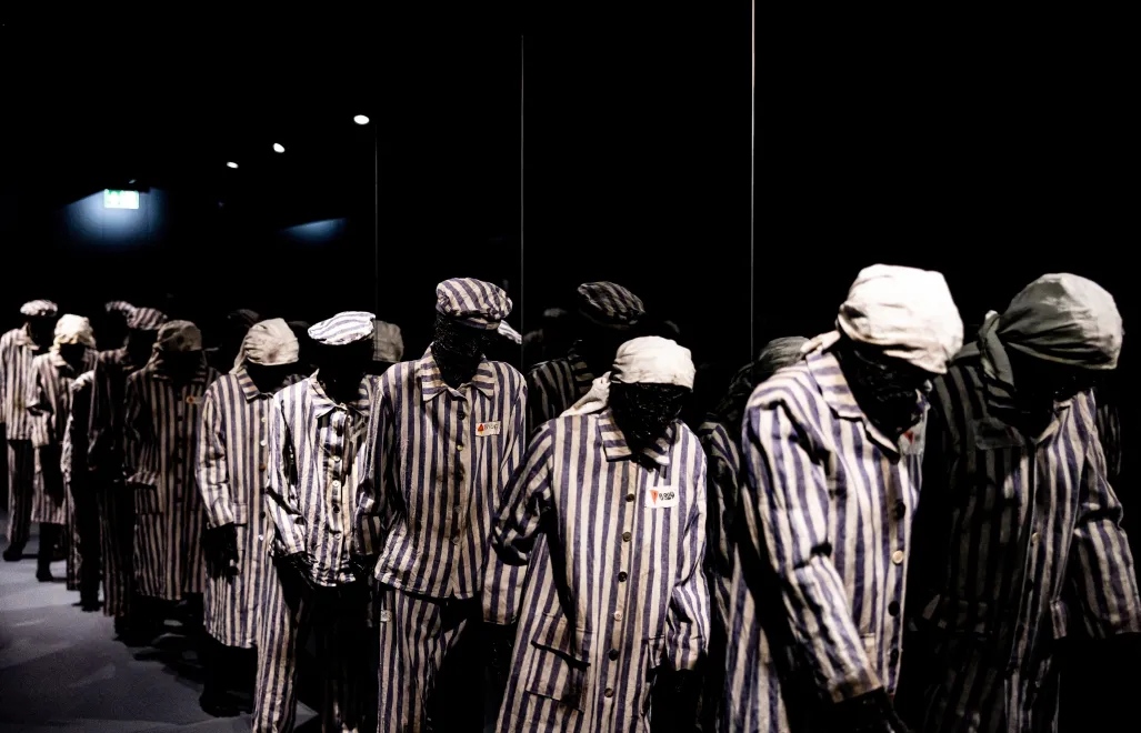 Wystawa w Muzeum Auschwitz. „Polacy w KL Auschwitz. Mieszkańcy ziemi oświęcimskiej w czasie II wojny światowej”. Fot. PAP/	Art Service