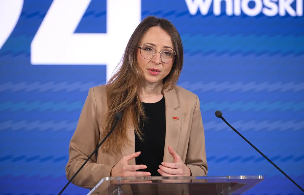 Agnieszka Dziemianowicz-Bąk. Fot. PAP/Marcin Obara