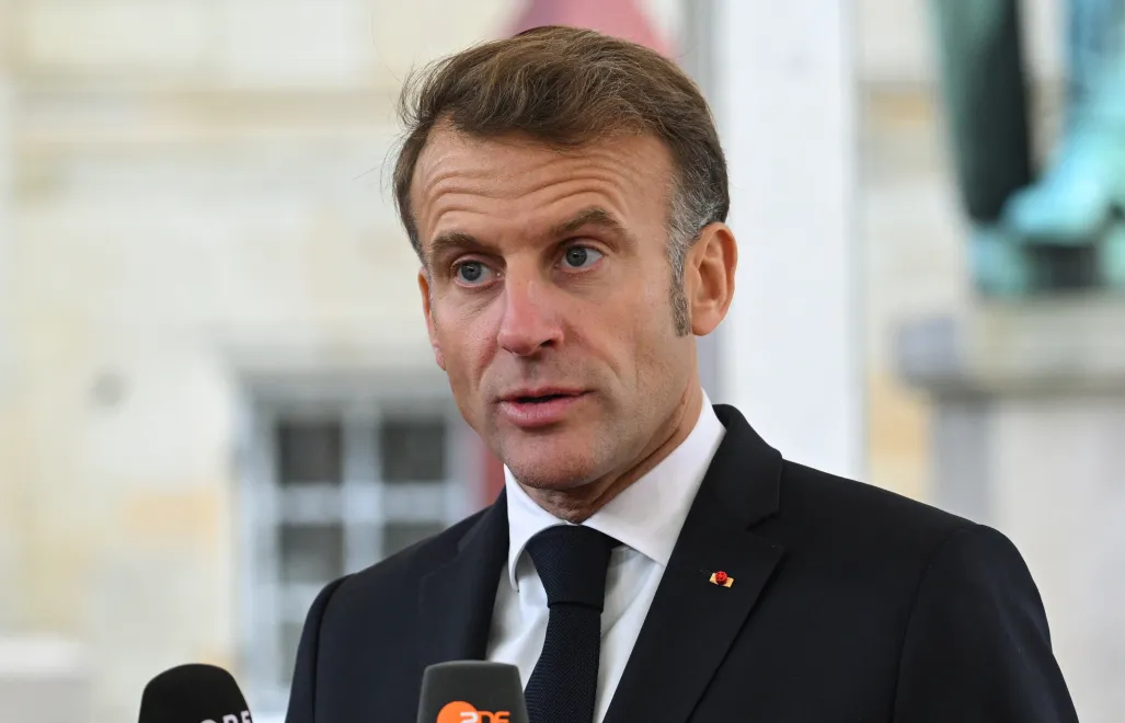 Emmanuel Macron. Fot. PAP/Radek Pietruszka