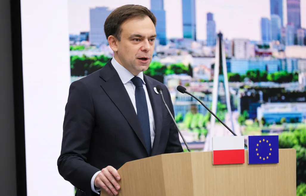 Minister finansów Andrzej Domański, fot. PAP/Rafał Guz