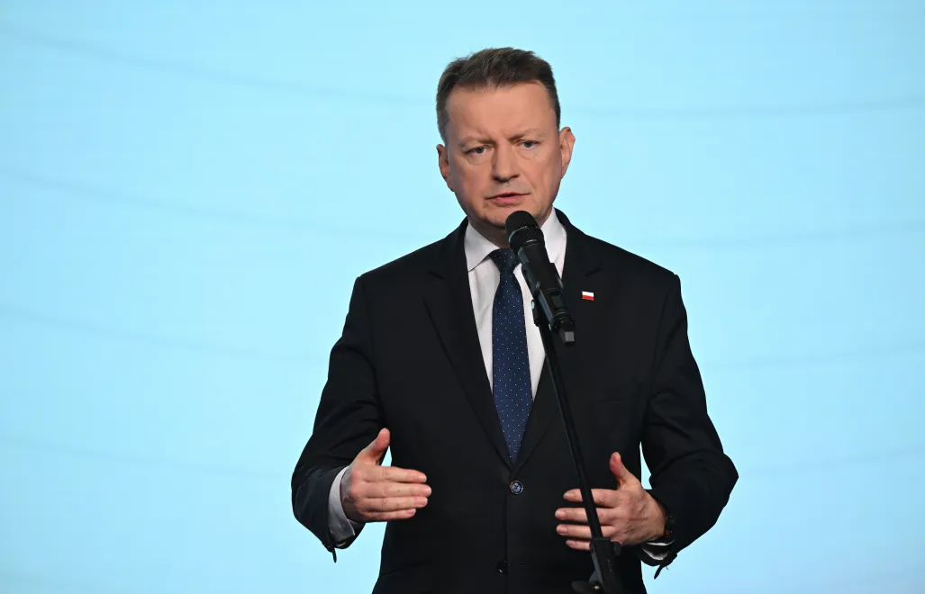 Mariusz Błaszczak. Fot. PAP/Radek Pietruszka