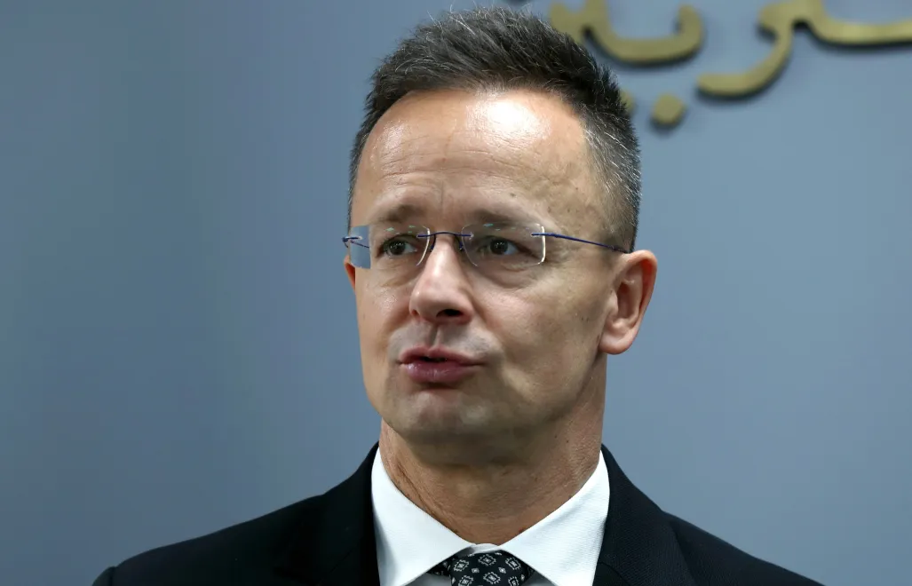 Peter Szijjart Fot. PAP/EPA/WAEL HAMZEH