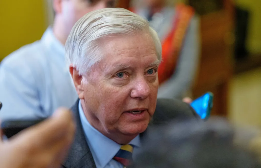 Senator Lindsey Graham Fot. PAP/EPA/AARON SCHWARTZ